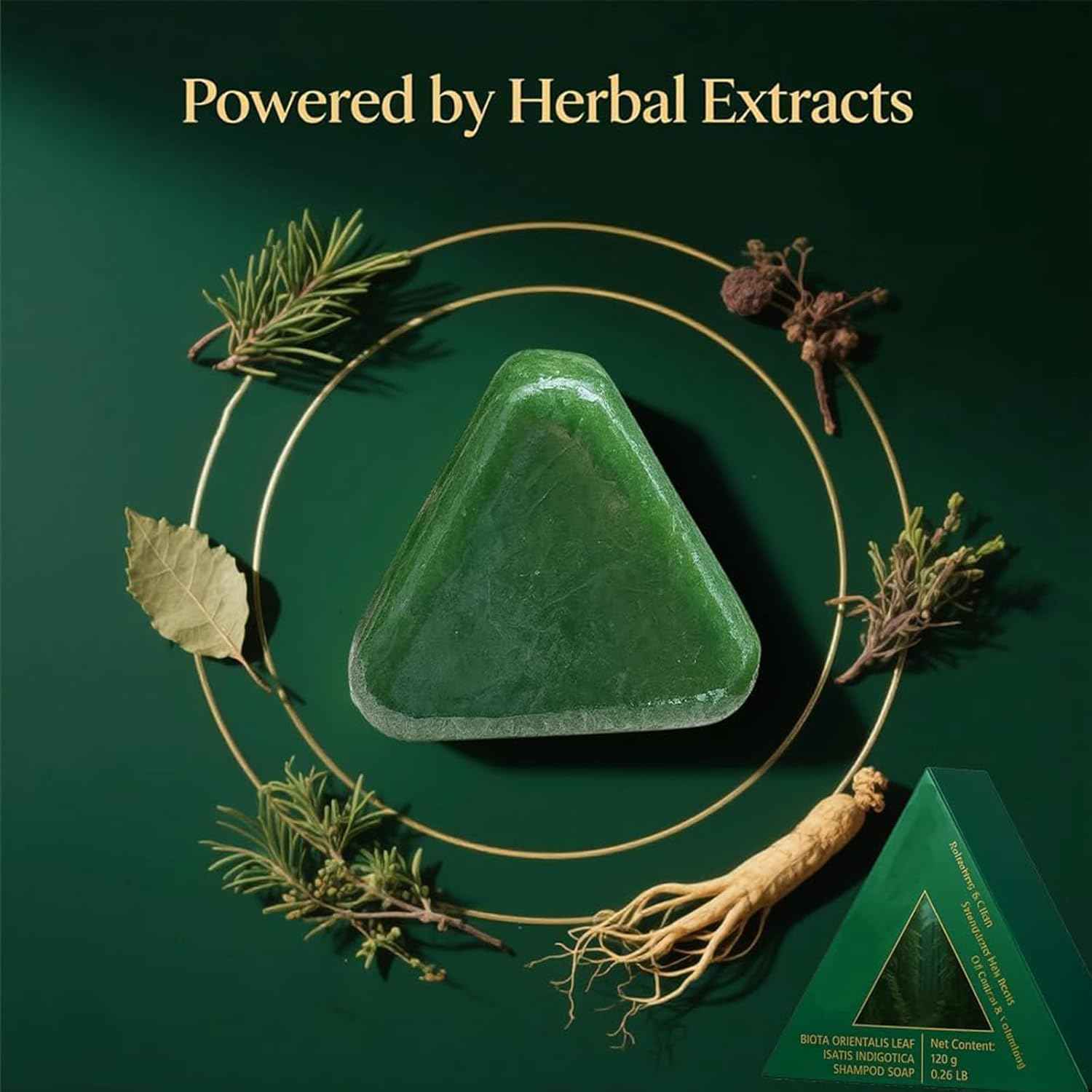 HerbalGlow Solid Shampoo Bar