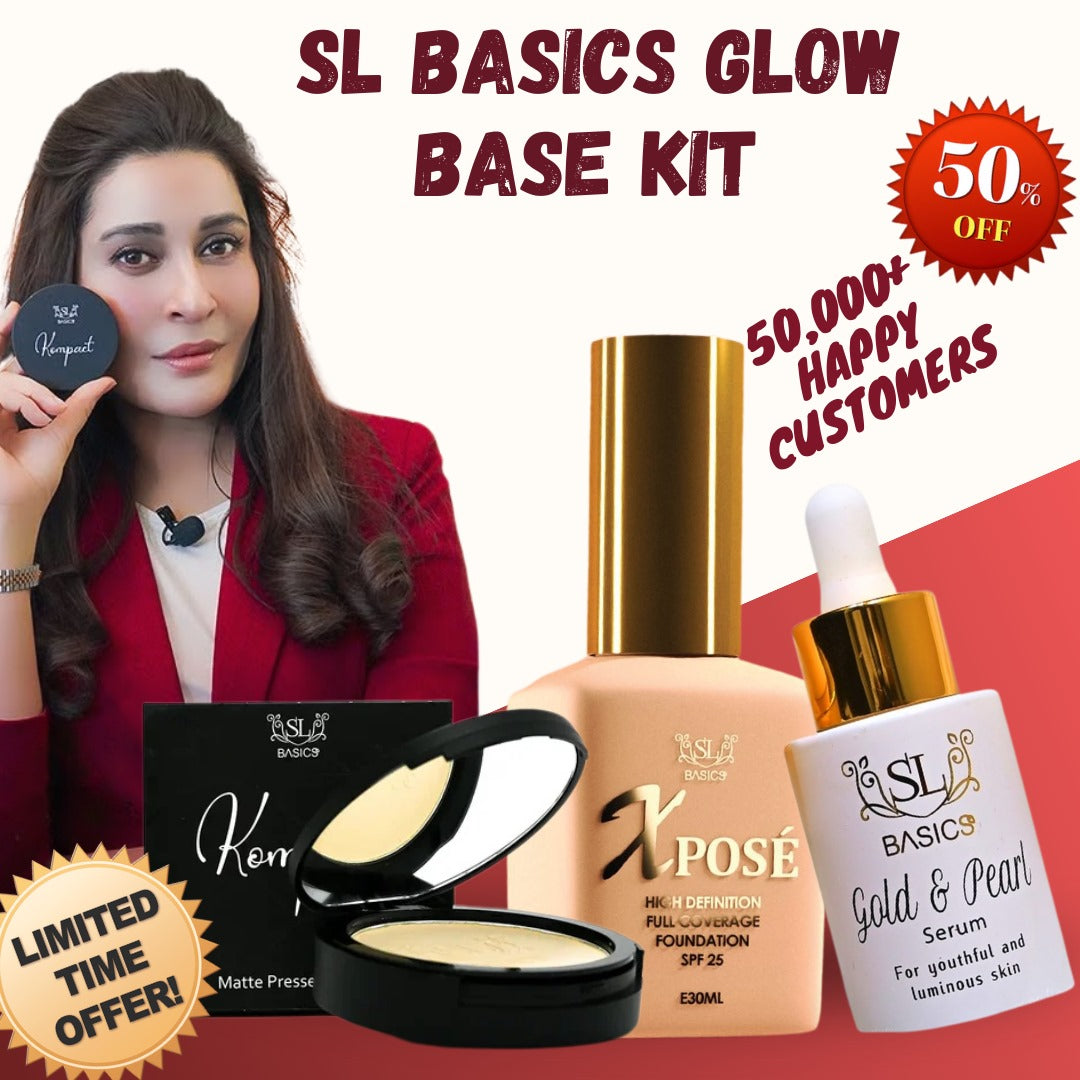 SL Basics Glow Base Kit - Smooth & long-lasting Finish
