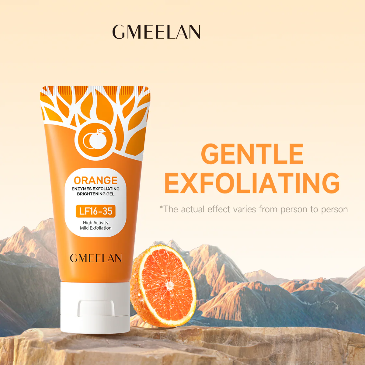 Buy 1 Get 1 Free-Gmeelan Orange Enzymes Exfoliating Brightening Gel - 50g