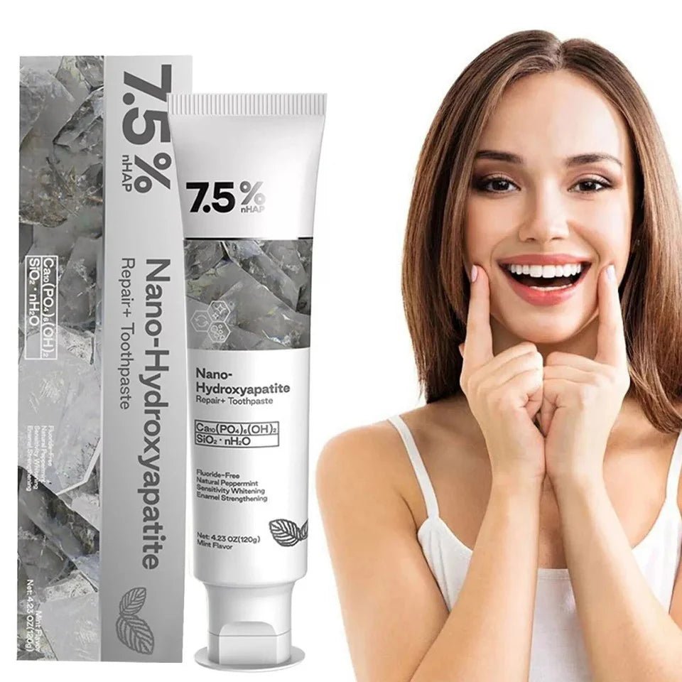 🦷 Nano Hydroxyapatite Toothpaste EID OFFER Sale price Rs.1,599.00 Regular price Rs.3,000.00 ⭐⭐⭐⭐⭐ 1000+ Verified Reviews