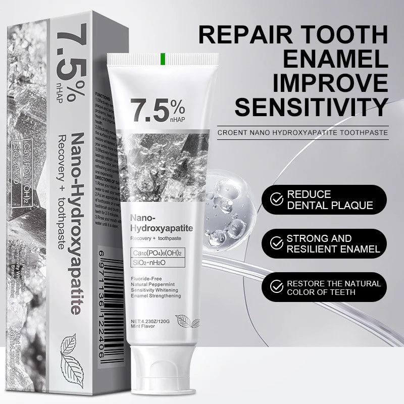 🦷 Nano Hydroxyapatite Toothpaste EID OFFER Sale price Rs.1,599.00 Regular price Rs.3,000.00 ⭐⭐⭐⭐⭐ 1000+ Verified Reviews